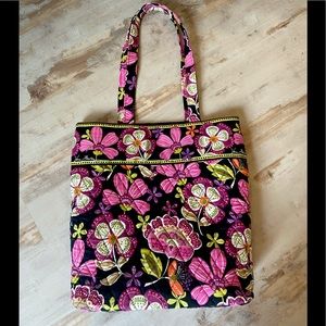 Vera Bradley floral tote bag
